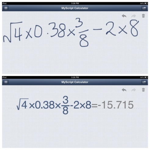 MyScript Calculator: App That Does Your Math Homework For ...